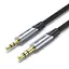 Кабель Vention 3.5mm Male to 2.5mm Male 1m Black (BKFHF) - миниатюра 1