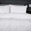 Летний постельный комплект MirSon Line Satin Light Pro Snow White Ecosilk Евро (2200010972269) - миниатюра 2