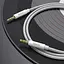 Кабель Hoco AUX audio cable UPA19 аудіо шнур тато тато 1 м сірий - мініатюра 4