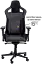 Геймерское кресло GT Racer черное с темно-серым (X-8005 Dark Gray/Black Suede) - миниатюра 2