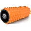Массажный ролик EasyFit Grid Roller 33 см v.1.2 с заглушками с двух сторон Оранжевый (EF-2022a-OR) - миниатюра 1