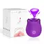 Клиторальный вакуумный вибратор Red Rose Фиолетовый - Вибраторы - миниатюра 1