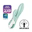Вібратор-кролик Satisfyer Air Pump Bunny 5+ 21.5х3.6 см м'ятний - мініатюра 8