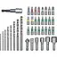 Набор бит и сверл по металлу HSS Einhell L-Box KWB 39 шт. (108911) - миниатюра 5