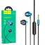 Проводные наушники Hoco M75 Belle Universal, 1,2m, Mic, 3.5mm, blue - миниатюра 3