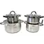 Набір каструль з кришками Bachmayer BM-15760, 8 предметів - мініатюра 1