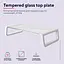 Подставка под монитор Trust Monta Glass Monitor St and White - миниатюра 5
