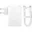 Мережевий зарядний пристрій Baseus GaN5 Pro Fast Charger 2C+U 140W White + Cable USB-C (CCGP100202) [96286] - мініатюра 1