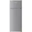 Холодильник Holmer HTF 043SS Grey двухкамерный общий объем 209L полезный объем 168L/37L А+ 143х54.5х58 см - миниатюра 1