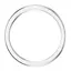 Безель металевий Sikai для смартгодинника Xiaomi Watch S3/S4 Silver-2 + захисне скло - мініатюра 4