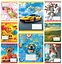 Зошити учнівські 12 аркушів коса лінія Люкс Мікс 1, 25 шт. в упаковці - мініатюра 1