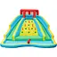 Надувна водна гірка Costway Summer зі стійкою для скелелазіння двостороння - мініатюра 1