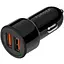 АЗУ PURIDEA CC02 2xUSB Dual Fast Charge black - мініатюра 1