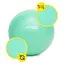 Мяч для фитнеса (фитбол) Cornix 85 см Anti-Burst Mint XR-0369 - миниатюра 8