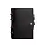 Шкіряний блокнот з датованим блоком (Софт-бук) 9.1 чорний - мініатюра 6