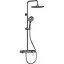 Душова система Volle Sistema V верхній душ d250 мм pistola gris 1593.090105, Графіт - мініатюра 1
