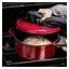 Каструля з кришкою GreenPan Featherweights 22 см 3,3 л з керамічним покриттям червоний (CC005432-001) - мініатюра 4