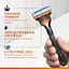 Станок для гоління Gillette Fusion5 з 2 змінними картриджами чоловічий - мініатюра 3