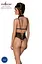 Боди с открытой грудью Passion DOMINICA Body L/XL black воротник-чокер корсет - миниатюра 2