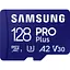 Карта памяти Samsung microSDXC 128GB Class 10 UHS-I U3 V30 A2 PRO Plus + SD Adapter (MB-MD128SA) (112859) - миниатюра 4
