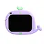 Графічний планшет Kids Pad 9" Color Whale Purple - мініатюра 1
