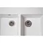 Кухонная мойка Romzha Valuri 78-2D Biela (101) - миниатюра 2