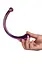 Двосторонній фалоімітатор Glamour Glass Curved Wand 17 см мульті - мініатюра 4