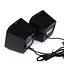 Колонки 2.0 Microlab B-16 Black, 2 x 2.5 Вт, пластиковый корпус, питание от USB - миниатюра 3