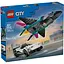 Конструктор LEGO City Реактивний літак проти автомобіля 259 деталей (60489) - мініатюра 1