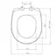 Сиденье для унитаза NKP Royal с крышкой и функцией микролифта 0306 - миниатюра 4