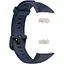 Ремінець DK CDK Silicone Sport Band Classic для Huawei Band 6 (011342) (dark blue) - мініатюра 3