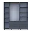 Шкаф для одежды Doros Гелар Графит 3ДСП с пеналом 176.2х49.5х203.4 (42005169) - миниатюра 6