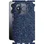 Защитная пленка StatusSKIN для Tecno Spark 20 Pro Корпус Винил Соты синие - миниатюра 1