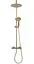 Душовя система Rea Vincent з термостотом brushed gold REA-P6602, Золотий - мініатюра 3
