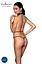 Боді-халтер з екошкіри Passion JANNIES Body XXL/XXXL black - мініатюра 2