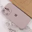 Чохол Epik Silicone Case Full Camera Protective AA для Apple iPhone 15 Pro Max 6.7 Сірий/Lavender - мініатюра 4