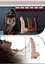 Вібратор Lovetoy Real Extreme 9" 23 см тілесний - мініатюра 6