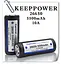 Акумулятор 26650 Keeppower 5500mah 3,7V 10 А із захистом (Чорний) - мініатюра 3