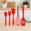 Кухонний набір Stenson 5 предметів - лопатка, віночок, ложка, кухонні аксесуари для готування [MD] в асортименті - мініатюра 3