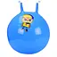 Мяч для фитнеса CB4501 с рожками Светло-синий - миниатюра 1