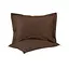 Наволочки сатин Lotus Home - Dakota Modern шоколадный 50x70+5 (2 шт) - миниатюра 1