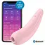 Вакуумний стимулятор Satisfyer Curvy 2+ Pink - мініатюра 5