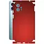 Защитная пленка StatusSKIN для Motorola Moto G23 Корпус Винил красная матовая - миниатюра 1