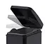 Відро для сміття Koer TC-010108-05 з плавним закриттям прямокутне 8 л чорний (KR5593)  - мініатюра 4