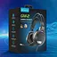 Дротові ігрові навушники Celebrat GM-2 Gaming LED з мікрофоном (Чорні) - мініатюра 3