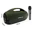 Колонка Hopestar с микрофоном A50, 80W/TWS/IPX6/12000mAh/микрофон, Grey - миниатюра 2