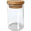 Емкость стеклянная для специй Vittora круглая с деревянной крышкой 110 мл VT-9039-110 (147022) - миниатюра 1