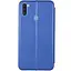 Кожаный чехол-книга Classy для Samsung Galaxy A11 Синий - миниатюра 2