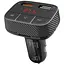 FM модулятор Promate SmarTune 2+ BLUETOOTH 5.0 USB QC 3.0 AUX/SD/USB BLACK (smartune-2+.black) - миниатюра 1