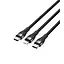 Кабель Vention Type C to Type C / Lightning 60W 1.2m Black (H17BAV) - мініатюра 1
